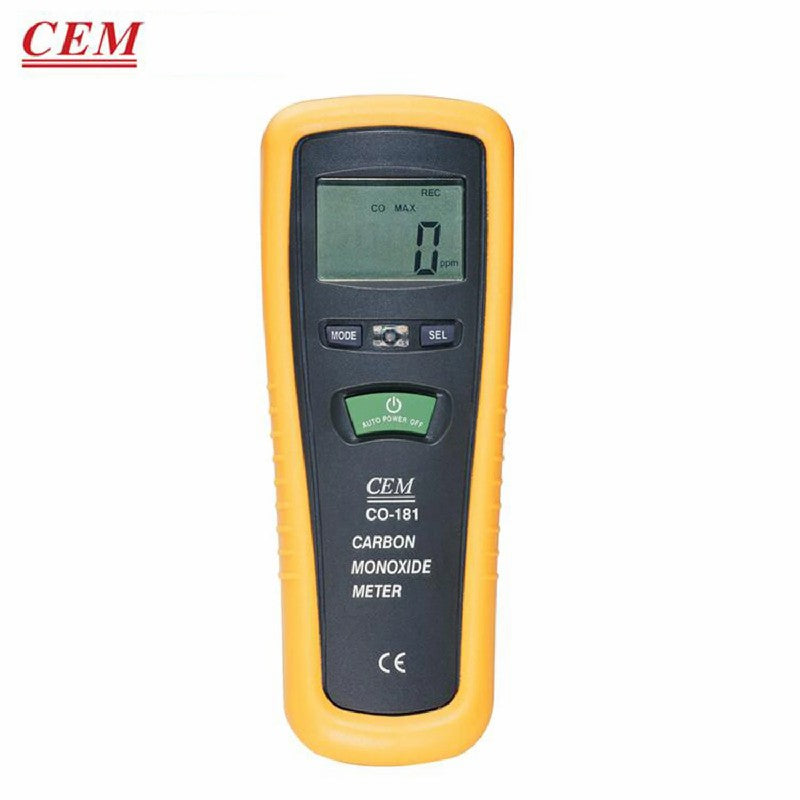 CEM CO-181 Carbon Monoxide Detector Toxicand Harmful Gas Leakage Detector Buzzes Alarm CO Detector Meter CEM CO-181 Carbon Monoxide Detector Toxicand Harmful Gas Leakage Detector Buzzes Alarm CO Detector Meter
